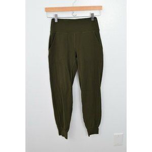 Lululemon Align High Rise Pants Leggings Olive Green 4 SEE PHOTOS